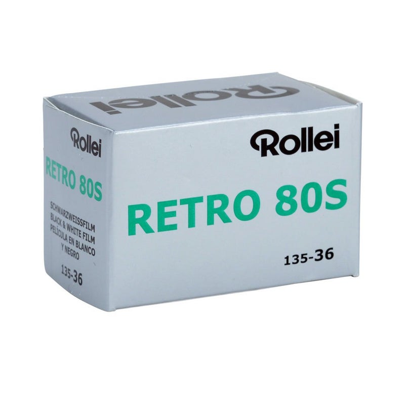 Rollei Retro 80S 80 ISO Panchromatic Black & White Film, 35mm, 36 Exposure - Image 1